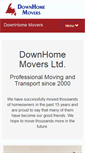 Mobile Screenshot of downhomemovers.com